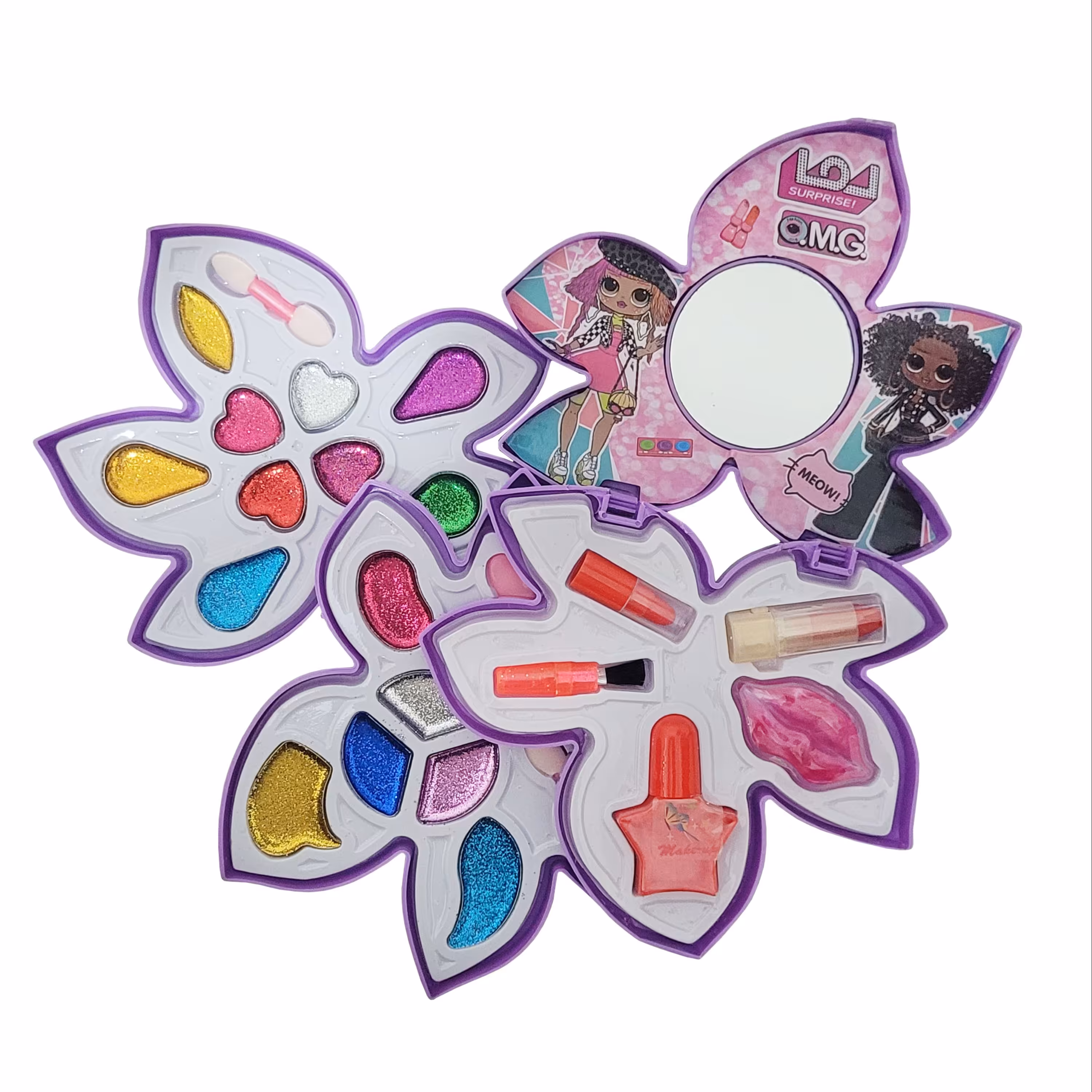 ست اسباب بازی لوازم آرایشی طرح برگ کد957