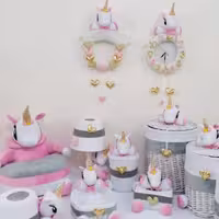 ست اکسسوری تکشاخ یونیکورن 