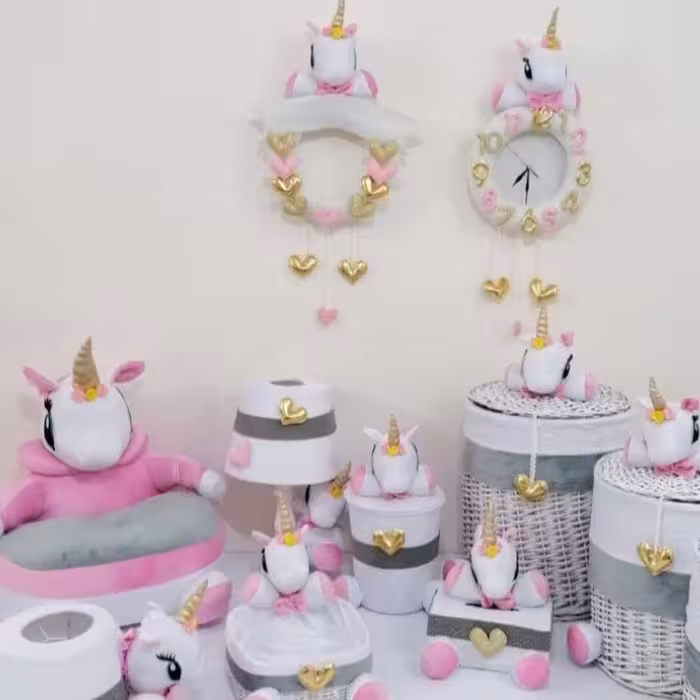 ست اکسسوری تکشاخ یونیکورن 