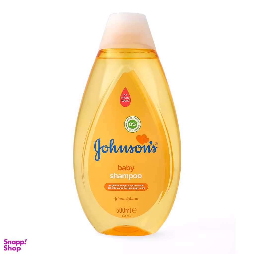 شامپو سر بچه جانسون (Johnson) حجم 500 میلی لیتر