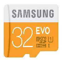 کارت حافظه میکرو اس‌دی سامسونگ Samsung EVO micro sdhc Memory Card 32GB