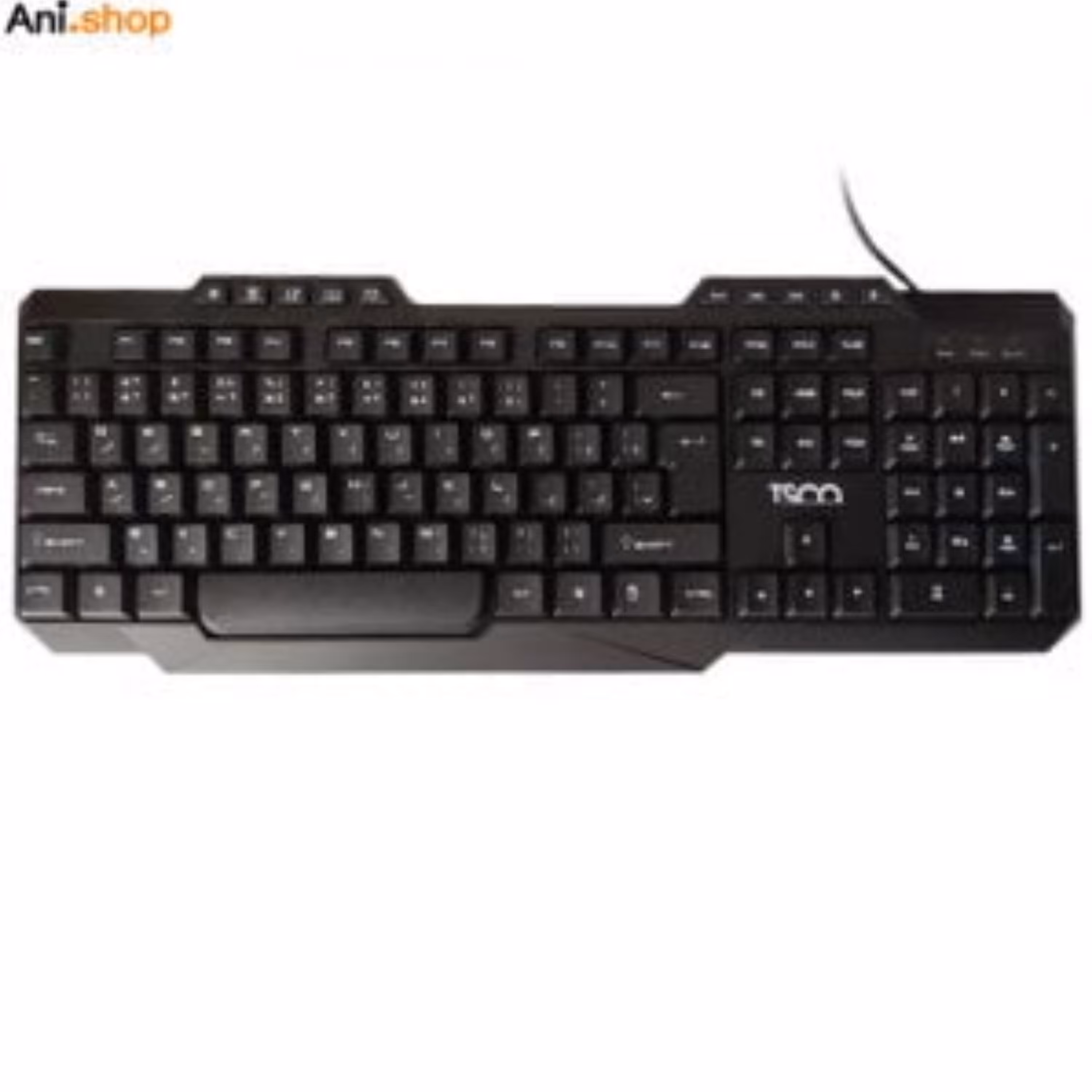 کیبورد تسکو با سیم مدل TK 8019 