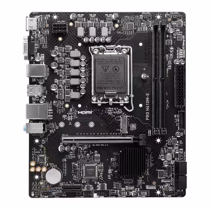 قیمت و خرید مادربرد ام اس آی مدل PRO H610M-E DDR5 | یاس ارتباط