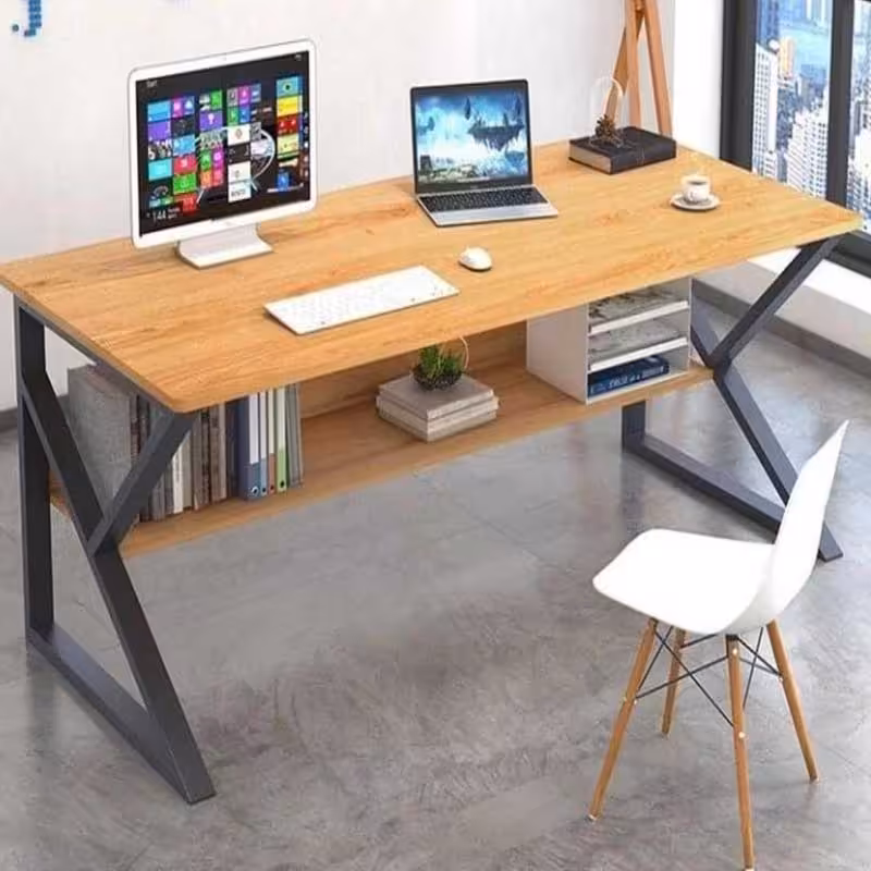 میز تحریر و مطالعه چوب و فلز آدرین 100678