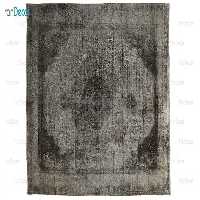 فرش دستباف وینتیج مشکی از ایپک