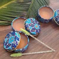 صابون  ابرو گیاهی حاوی روغن های مفید  به همراه دو فرچه ابرو