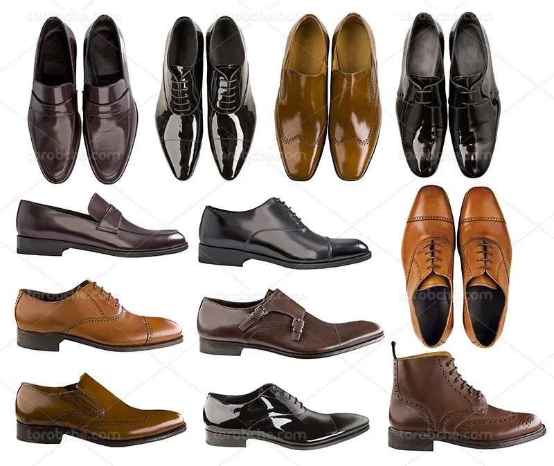 عکس انواع کفش مردانه | گرافیک با طعم تربچه