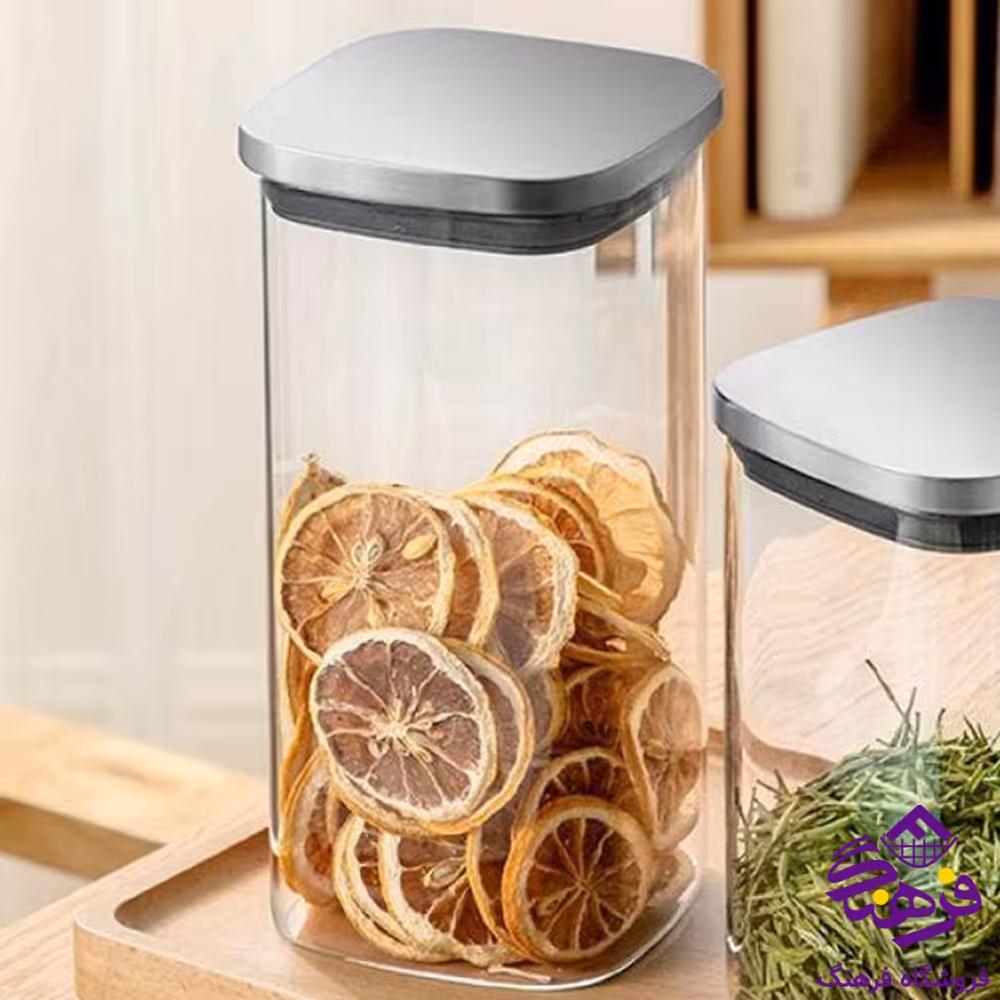 بانکه پیرکس درب استیل 10 در 15