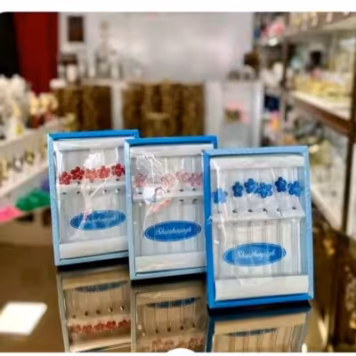 نی فانتزی پیرکس شش عددی شکوفه دار