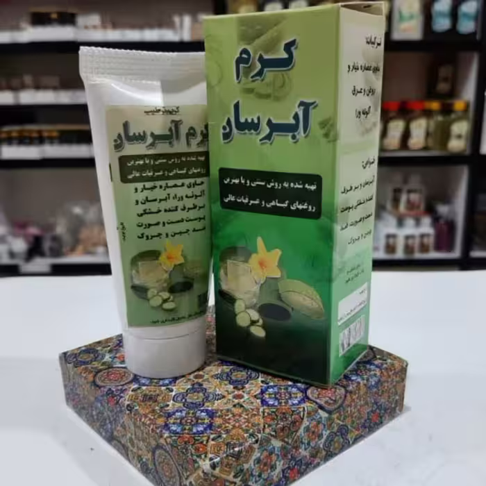 کرم ابرسان خیار وآلوئه ورا