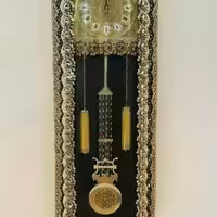 ساعت ایستاده جنس برنج