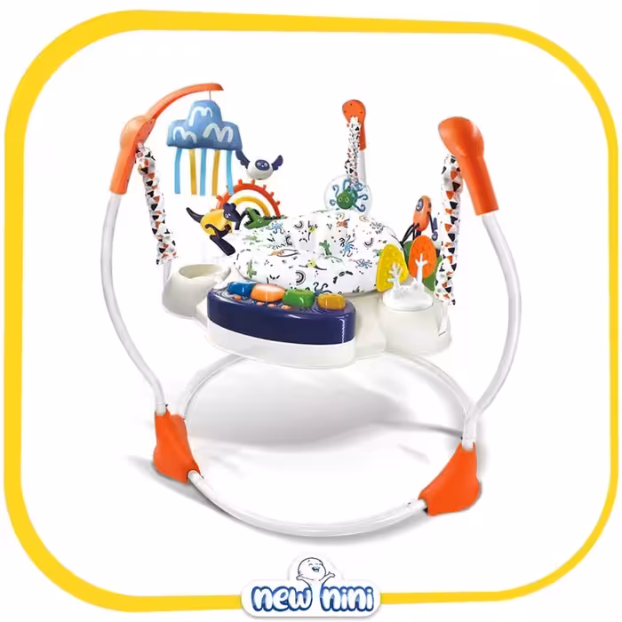 جامپر آموزشی موزیکال کودک طرح حیوانات