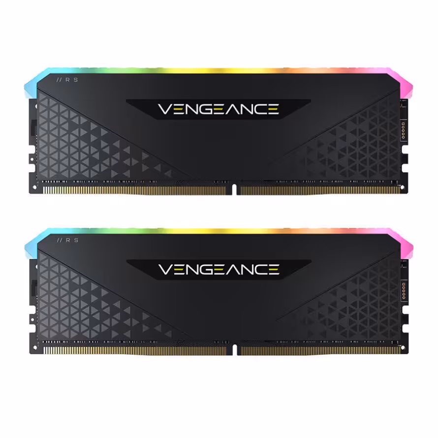 رم کورسیر VENGEANCE RGB RS 16GB 8GBx2 3200MHz CL16