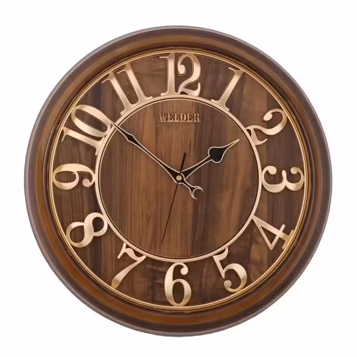 ساعت دیواری چوبی ساعت دیواری کلاسیک ساعت دیواری طرح مدرن ساعت دیواری گرد کد S138