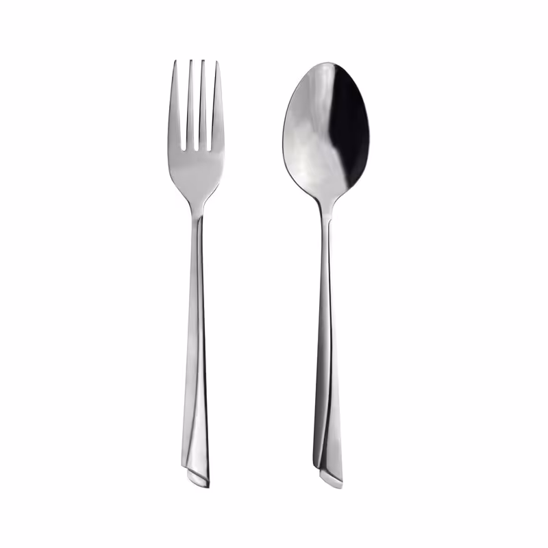 قاشق چنگال 12پارچه یونیک مدل ناخنی