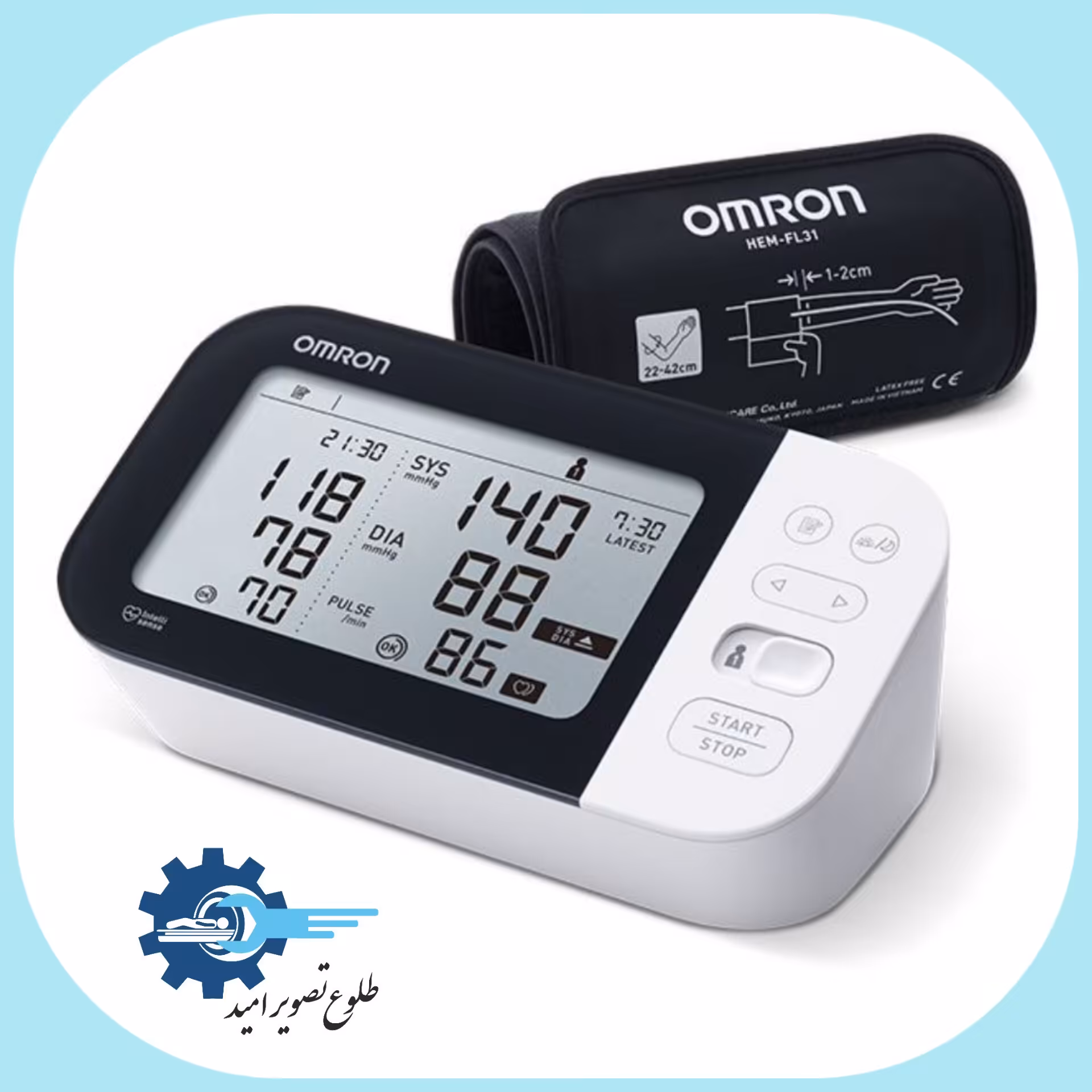 فشارسنج دیجیتال امرون (Omron) مدل m7