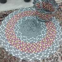 سفره حصیر بافت از جنس تسمه