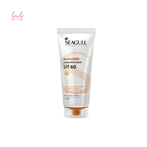 کرم ضد آفتاب SPF60 فاقد رنگ سی گل
