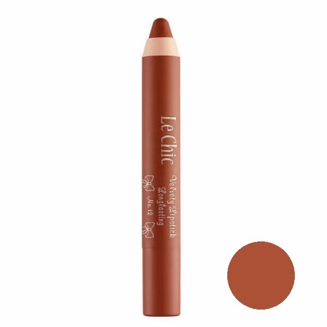 رژ لب مدادی لچیک شماره 12