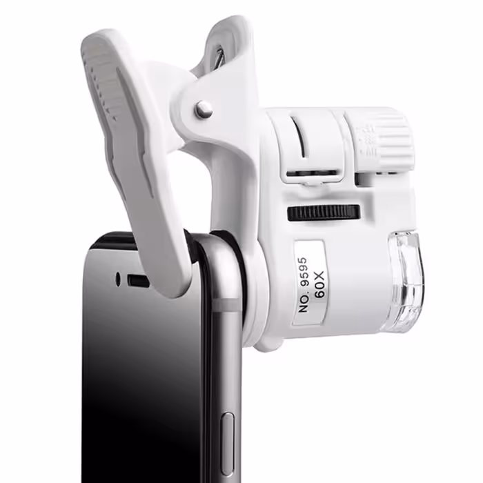 ذره بین 60x جیبی قابلیت اتصال به موبایل