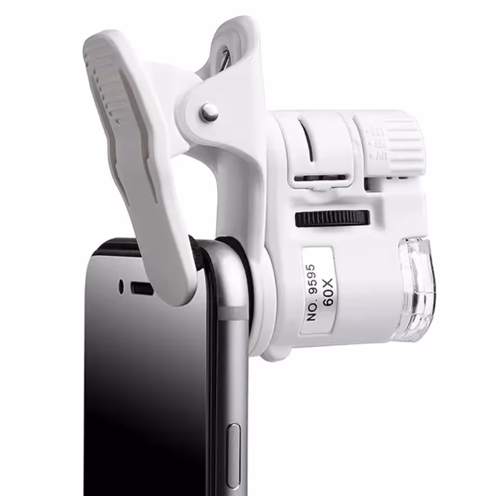 ذره بین 60x جیبی قابلیت اتصال به موبایل