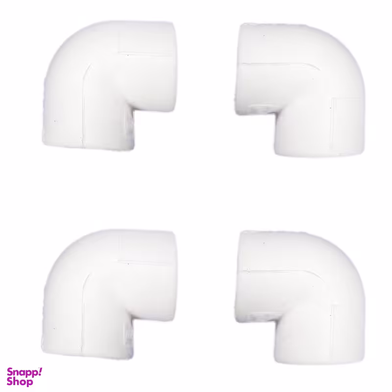 اتصال زانویی مدل PP-R-20-S  بسته 4 عددی