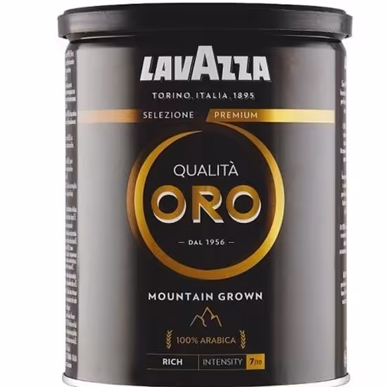 پودر قهوه قوطی لاواتزا Lavazza مدل Oro
