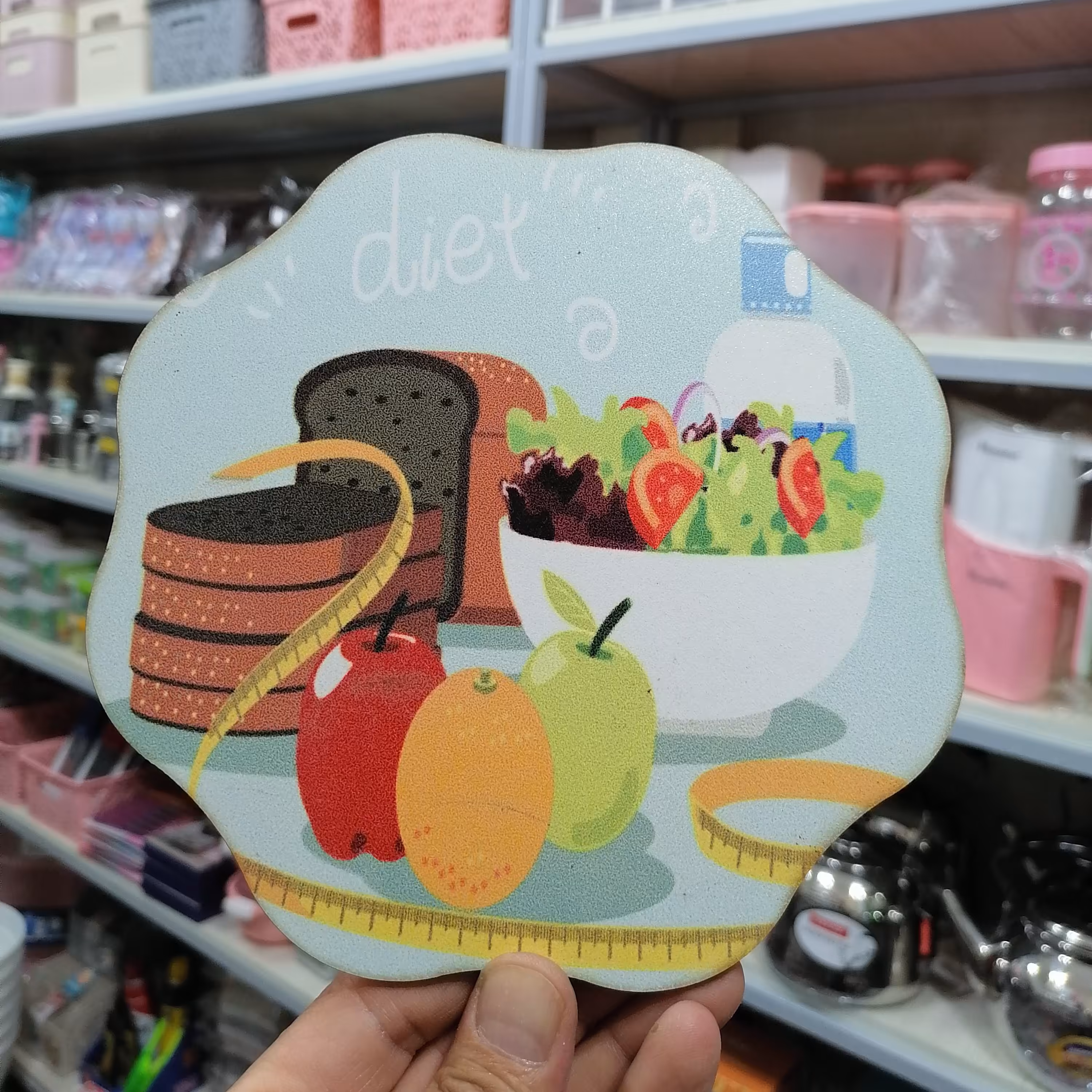 زیرقابلمه چوبی طرحدار