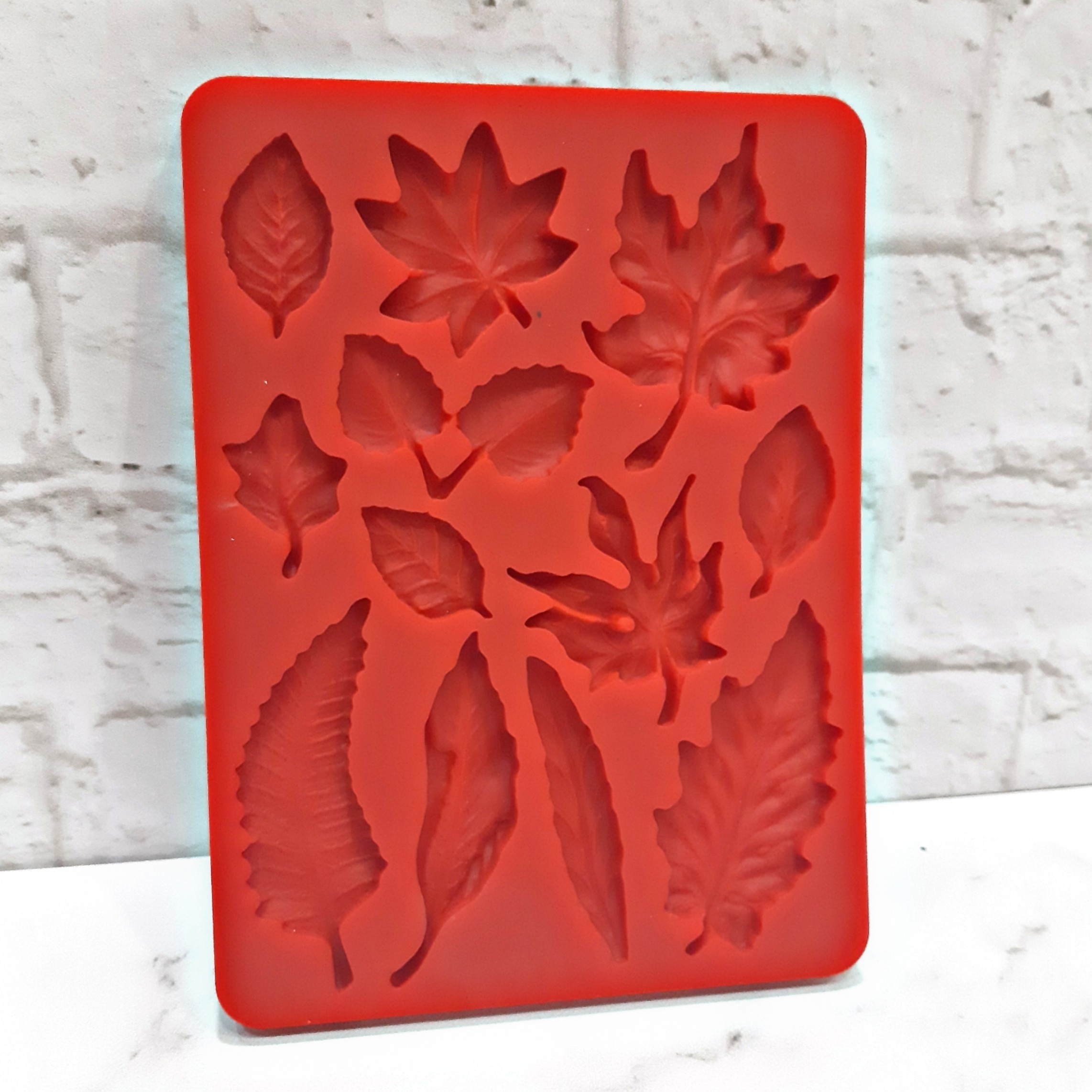 مولد برگ پاییزی 12 تایی فوندانت