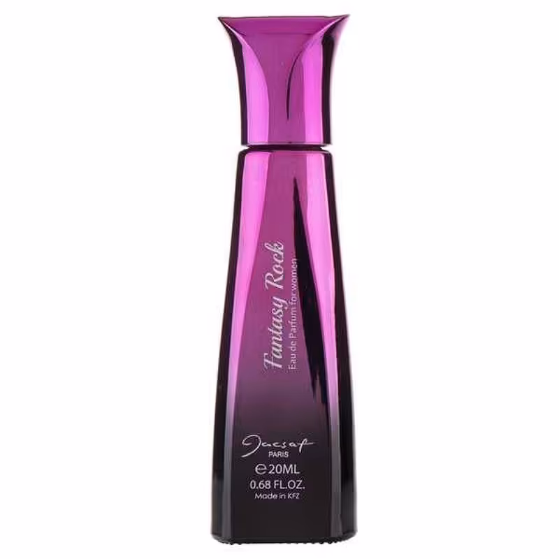 عطر جیبی زنانه ژک ساف مدل فانتزی راک Jacsaf Fantasy Rock