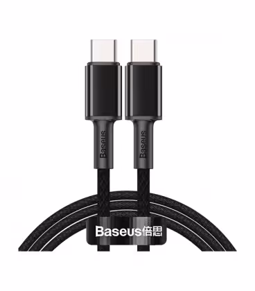 کابل Type C به Type C فست شارژ باسئوس مدل Density QC4 CATGD-01 / 02 / 03 طول 1 متر