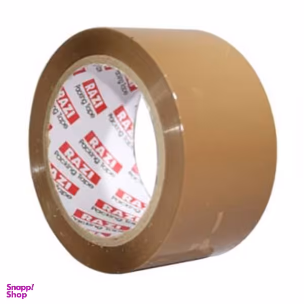 چسب پهن رازی مدل Packing Tape عرض 5 سانتی متر