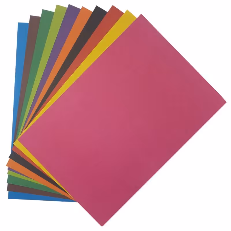 مقوا رنگی 10 رنگ بسته ایی a4