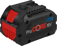 باتری 18 ولتی بوش 8 آمپر  PRO CORE 18V 8.0 Ah