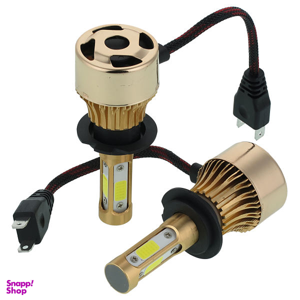 لامپ هدلایت خودرو مدل چهار طرفه کد H7 بسته دو عددی