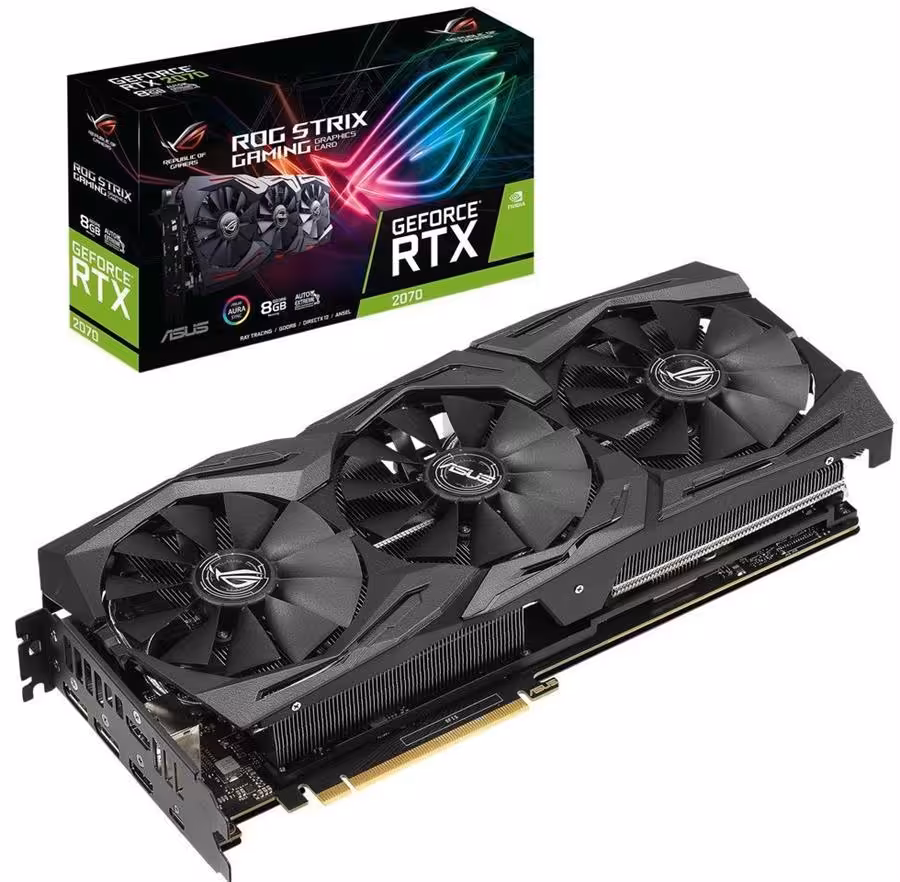 کارت گرافیک ایسوس مدل راگ استریکس آر تی ایکس 2070 8جی گیمینگ با حافظه 8 گیگابایت