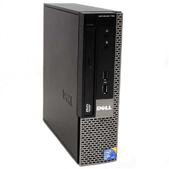 کامپیوتر دسکتاپ استوک دل مدل Optiplex 780 با پردازنده Core2 Duo
