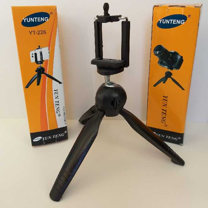 سه پایه موبایل و دوربین مدل YT.228