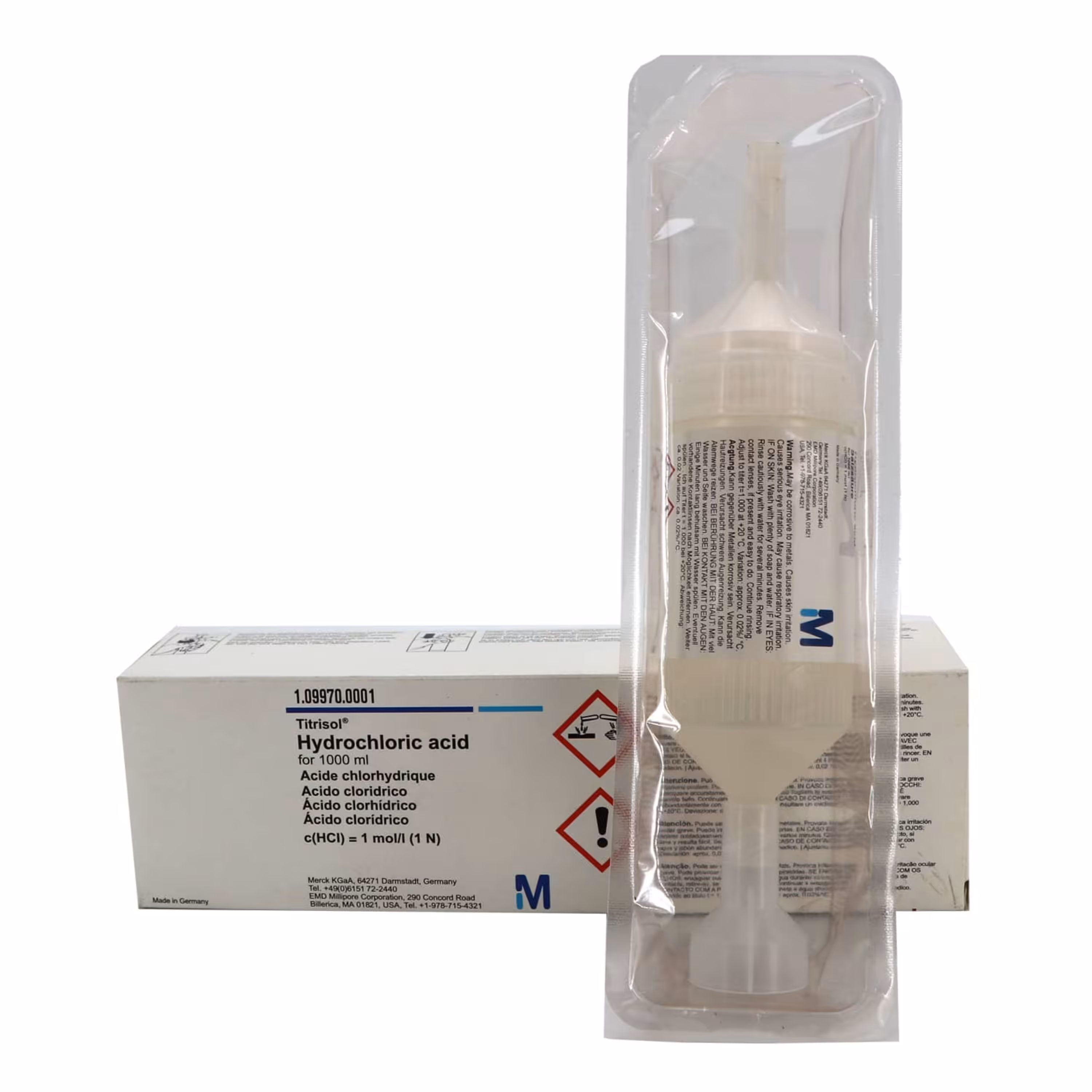 تیترازول اسید کلریدریک مرک - 1 n (10126072)