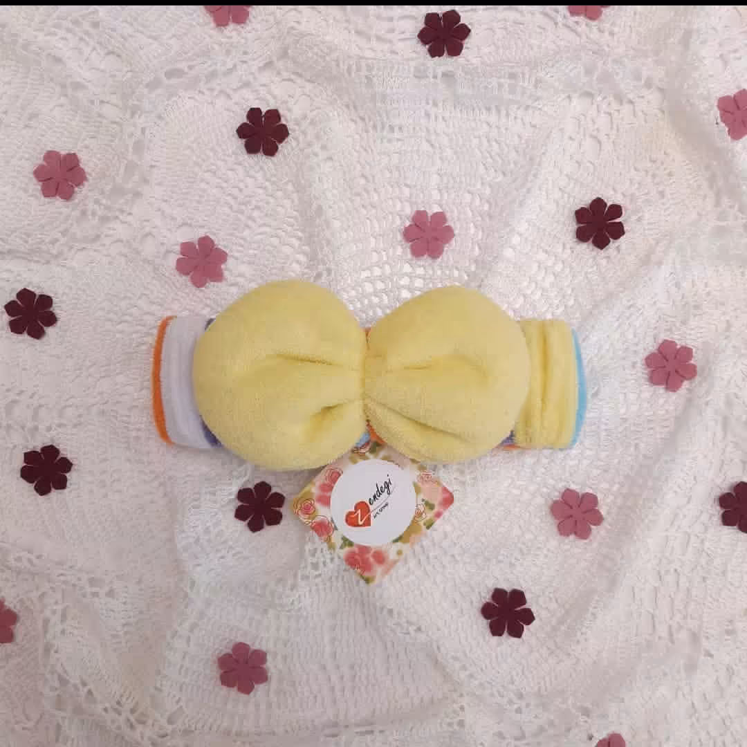 هد بند حوله ای.آرایشی 