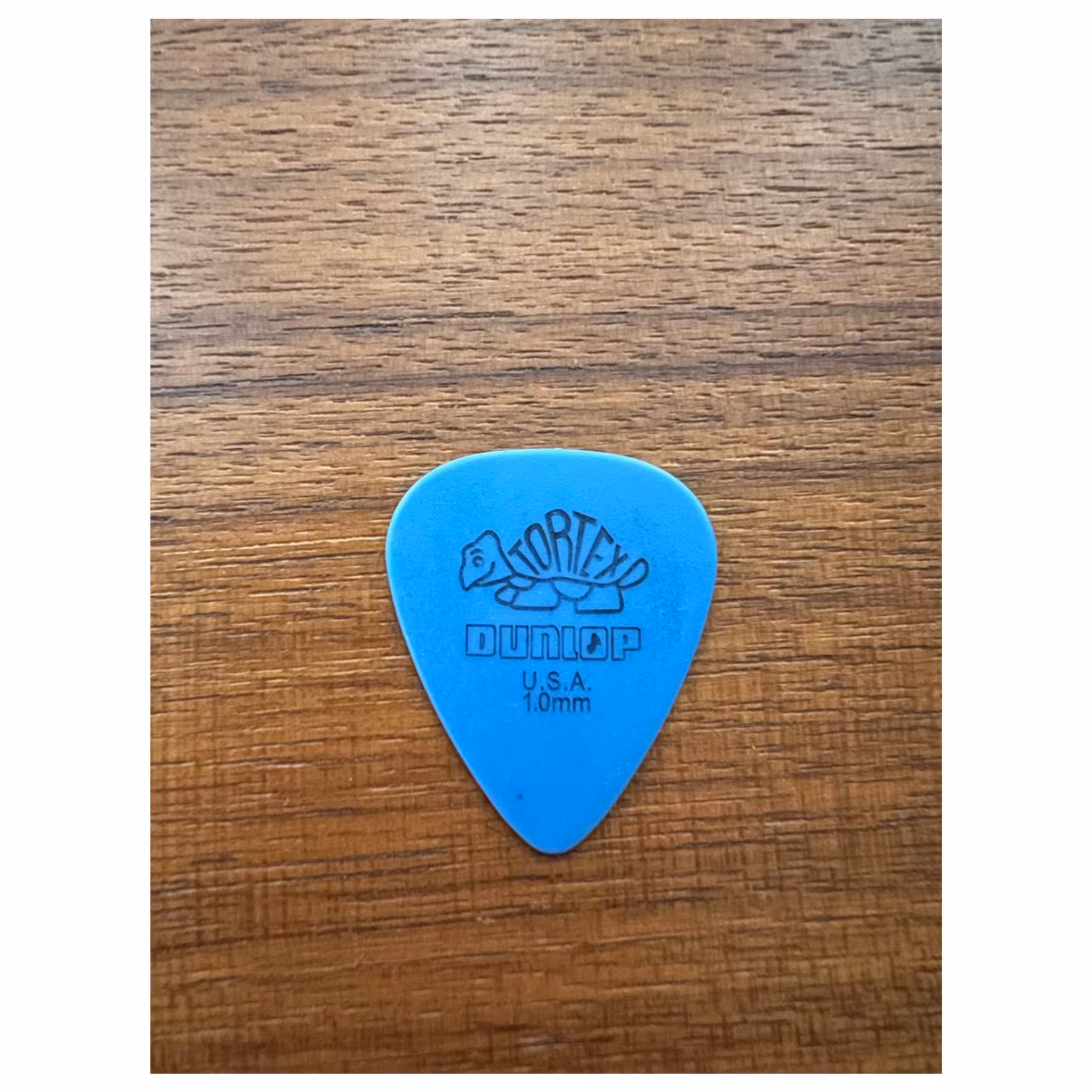 پیک گیتار دانلوپ تورتکس آبی ضخامت 1.0 میلی متر