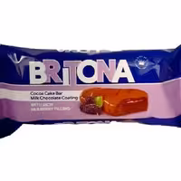 کیک کاکائویی با مغز مارمالاد شاتوت و روکش شکلات شیری BRITONA گرم35 24 عددی 