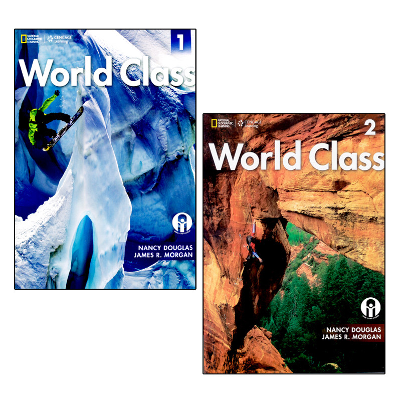 کتاب World Class اثر Nancy Douglas And James R. Morgan انتشارات الوندپویان دو جلدی