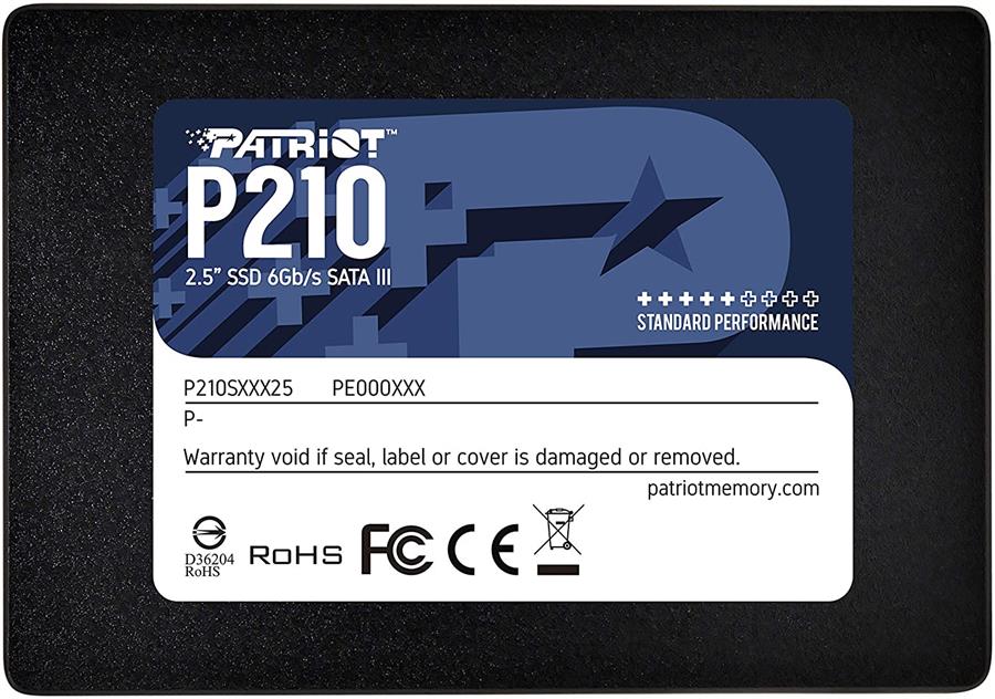 حافظه SSD اینترنال پاتریوت مدل P210 SSD SATA3 ظرفیت 2 ترابایت
