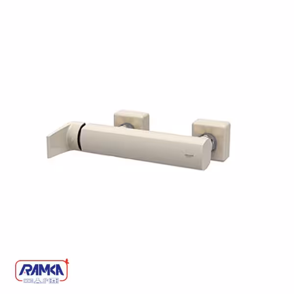 شیر توالت شودر مدل یونیک پلاس شیری کروم