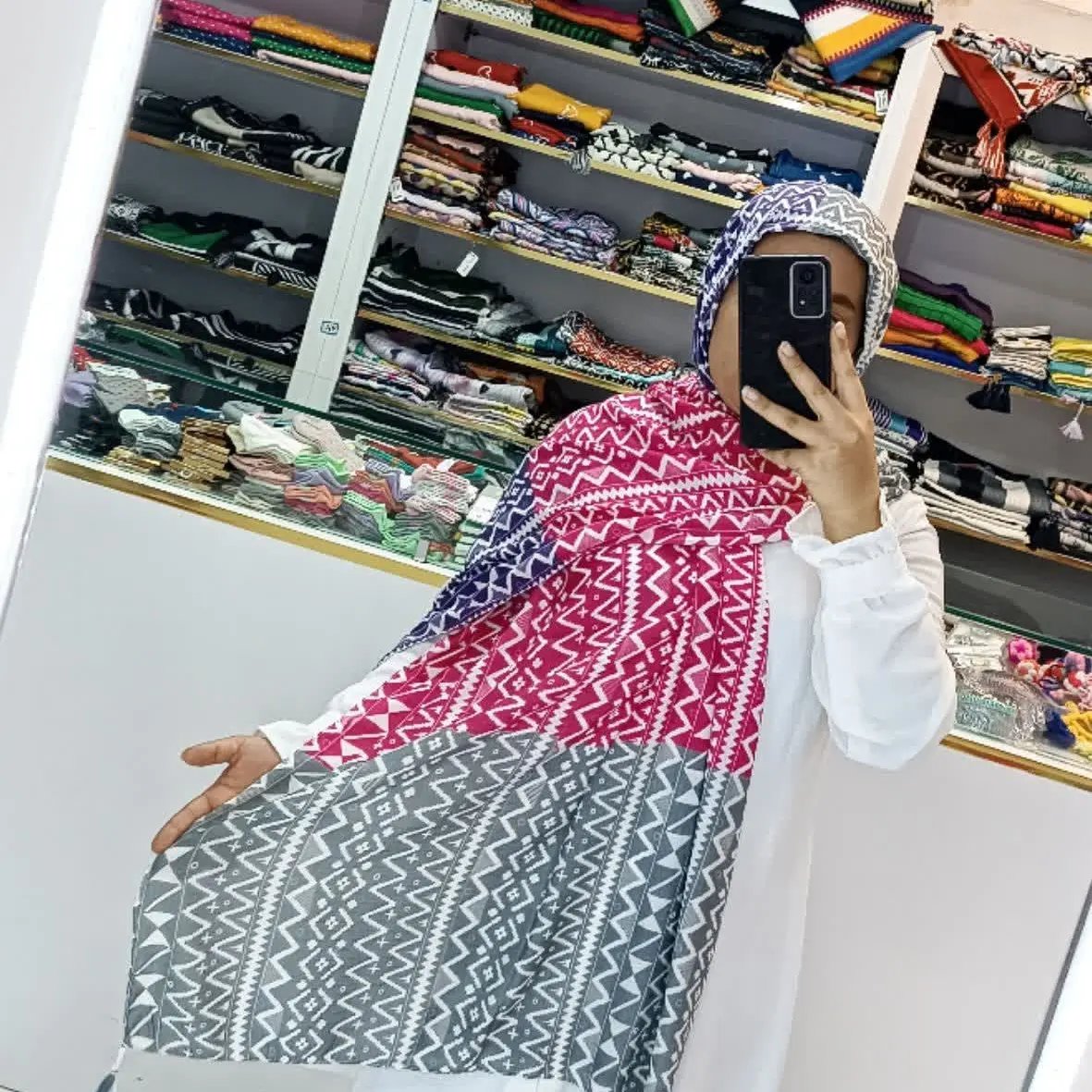 شال چاپی 