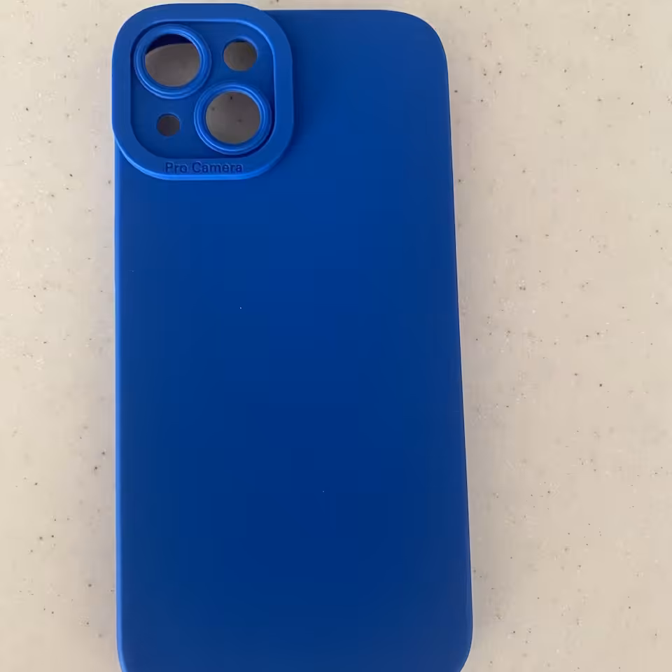 گارد آیفون 14 محافظ لنزدار پروکمرا رنگ آبی تیره پاستیلی 