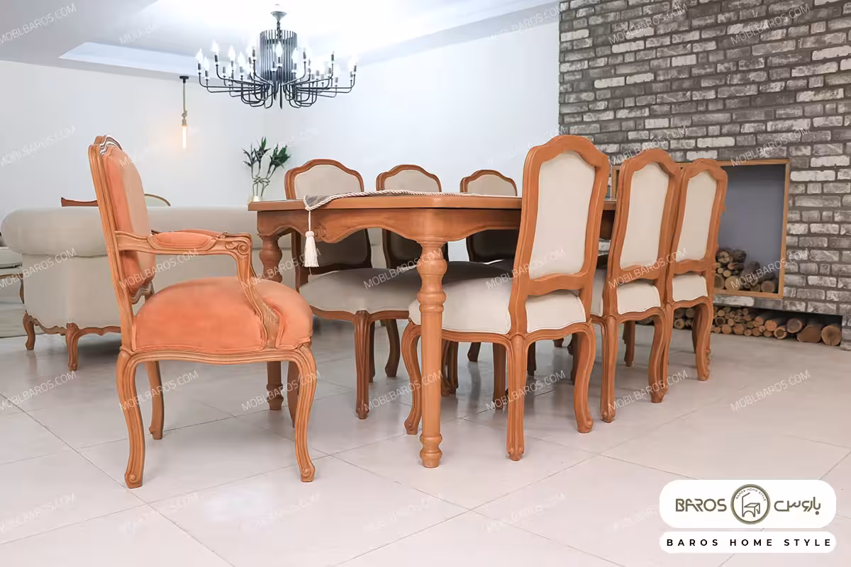 میز ناهارخوری روتی کد 4