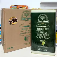 روغن زیتون برتینی بدون بو4 لیتری(پک4عددی)ارسال رایگان مخصوص سرخ کردن و پخت و پز بدون بو(با کیفیت بالا و اصل)فرابکر