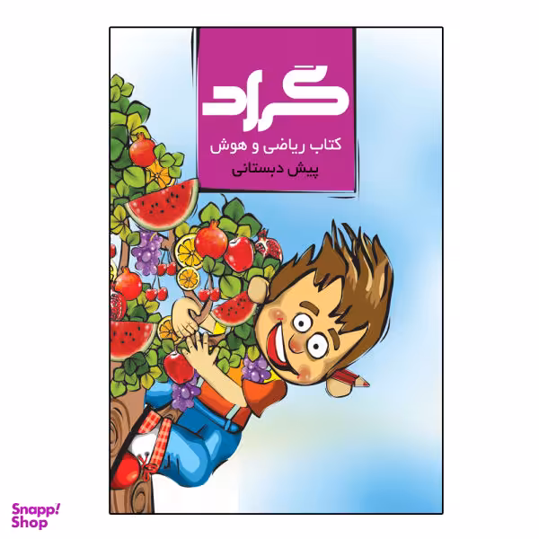 کتاب ریاضی و هوش پایه پیش دبستانی اثر ملیحه رشیدی انتشارات گراد